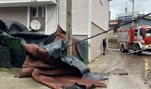 Kocaeli’de fırtına mağdurlarına Büyükşehir sahip çıktı