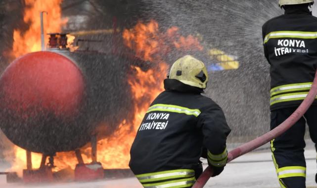 Konya İtfaiyesi 15 bini aşkın olaya müdahale etti