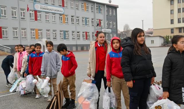 Konya Selçuklu’da okullar ‘sıfır atık’ için yarışıyor