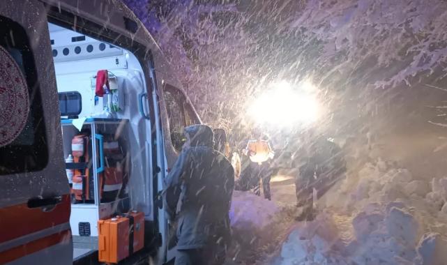 Malatya’da karda mahsur kalanlar kurtarıldı