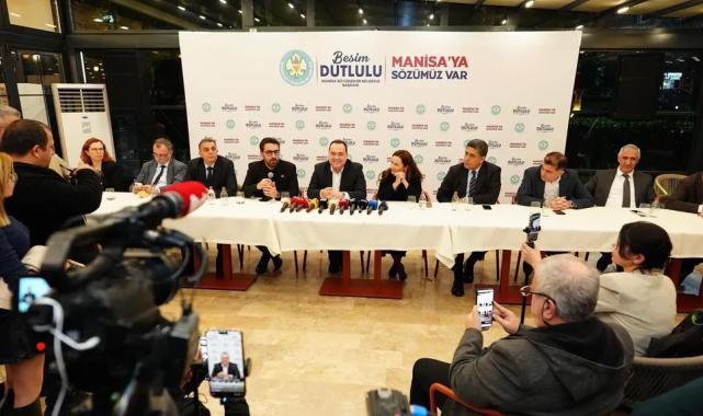 Manisa’da Başkan Dutlulu gazetecilerle buluştu