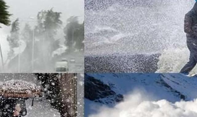Meteoroloji’den kuvvetli kar ve fırtına uyarısı