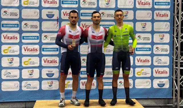 Milli bisikletçiler Portekiz’de kürsüyü paylaştı