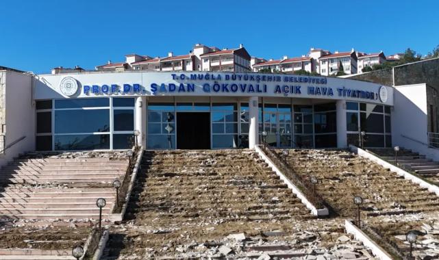 Muğla’da Şadan Gökovalı Açık Hava Tiyatrosu yenileniyor