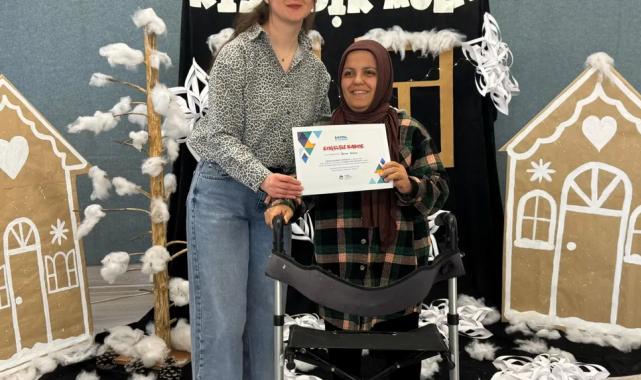 Sakarya’da Engelsiz Hobi Atölyelerinde karne sevinci