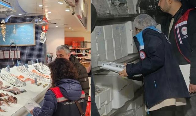 Su Ürünleri’nden sıkı denetim! 4 ton balığa el konuldu