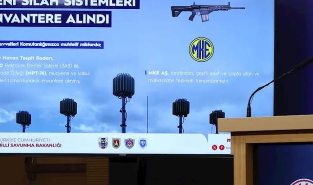 TSK’nın gücü artıyor… Yerli ve milli silahlar envanterde