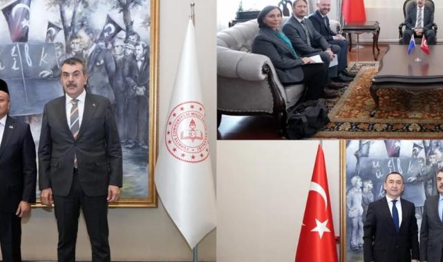 Üç ülkenin Ankara büyükelçileri MEB’de