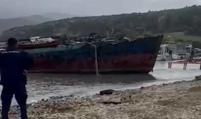 Urla sahilinde izinsiz gemi sökümüne 2 milyon TL ceza