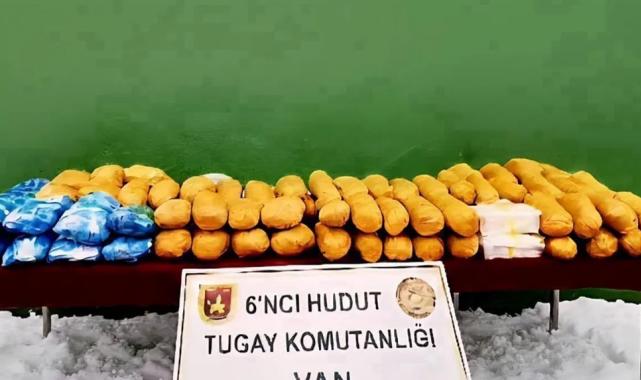 Van Hudut Hattı’nda 50 kilogram uyuşturucu ele geçirildi