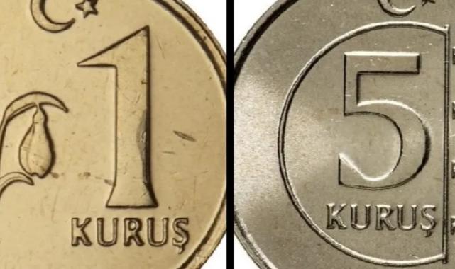 1 ve 5 kuruş basımı durduruldu mu?