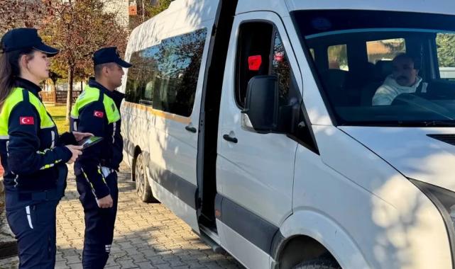 Artvin’de servis araçlarına sıkı denetim