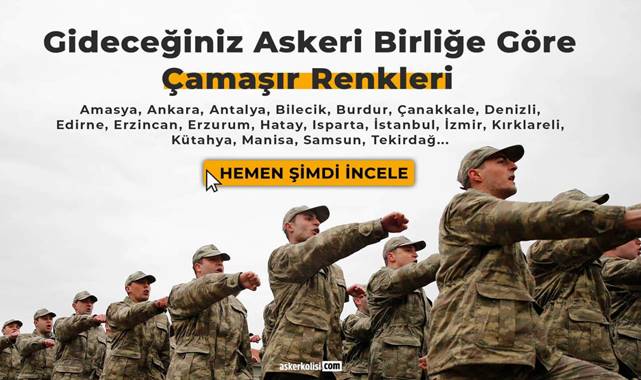 Bedelli Askerlik Birliklerine Uygun Asker Setleri Asker Kolisi’nde!