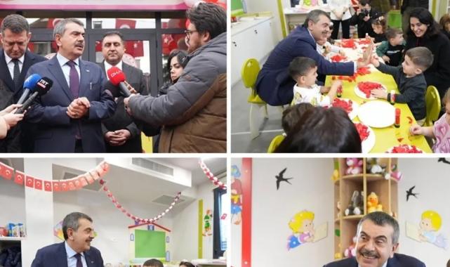 Bakan Tekin’den Beykoz’da okul ziyaretleri
