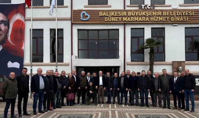 Balıkesir Büyükşehir Bandırmalı muhtarları ağırladı
