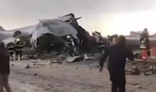 Bolivya’da para taşıyan uçak düştü: Çok sayıda ölü var