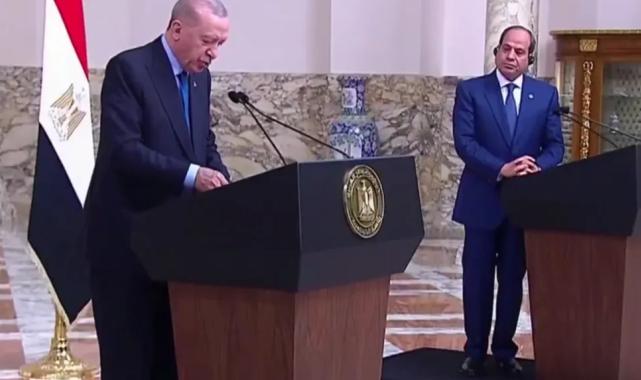 Cumhurbaşkanı Erdoğan es-Sisi ile görüştü… Ticaret, turizm ve bölgesel barış gündemde