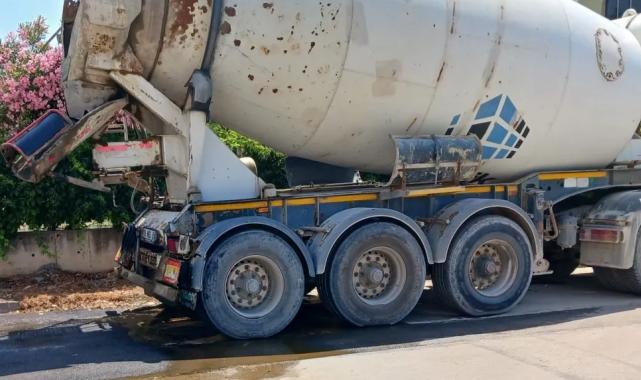 Elazığ’da yollara beton döken miksere para cezası