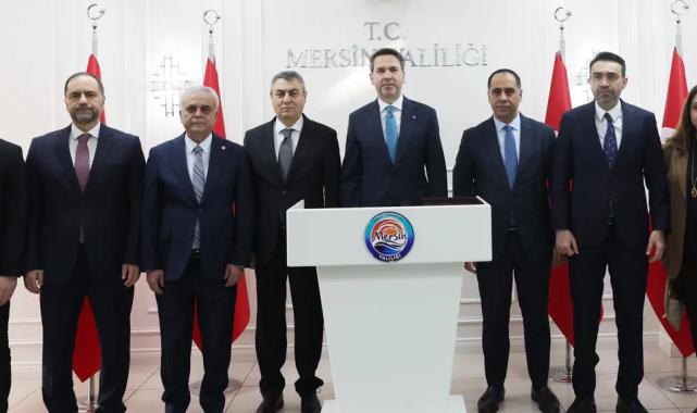 Enerjide yeni sayfa… Bakan Bayraktar Mersin’de