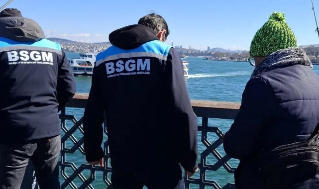 Galata ve Atatürk köprülerinde amatör balıkçılara denetim