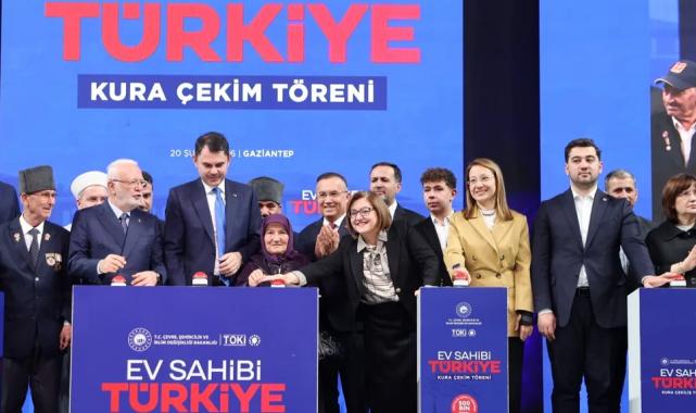 Gaziantep’te sosyal konut hak sahipleri belirlendi