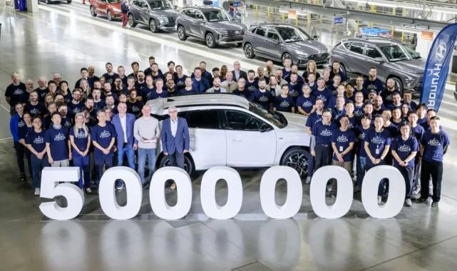 Hyundai Çek fabrikasında 5 milyonuncu aracını üretti