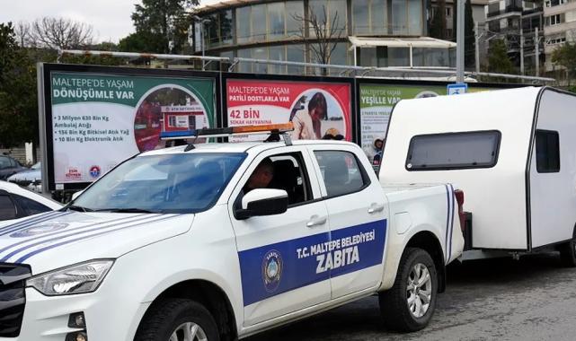 İstanbul Maltepe’de karavan işgallerine geçit yok