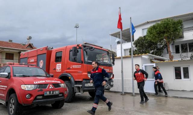 İzmir’in kuzeyinde afetlere yeni kalkan… 63. istasyon hizmete girdi
