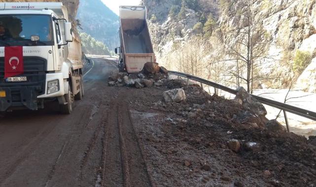 Kayseri Büyükşehir’den kar ve selle sıkı mücadele