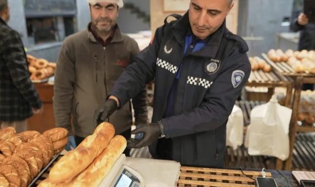 Kayseri Melikgazi zabıtasından fırınlara sıkı denetim