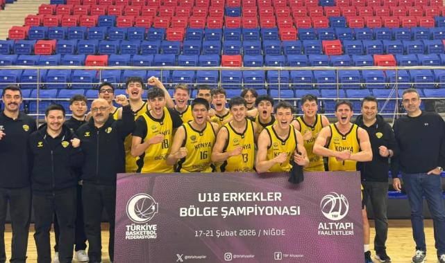 Konya Büyükşehir’in basketbol altyapısındaki gençler gururlandırıyor