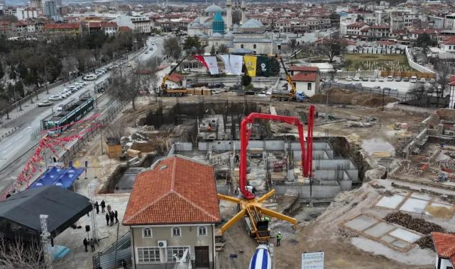 Konya Mevlevi Dergahı’nın temeli atıldı