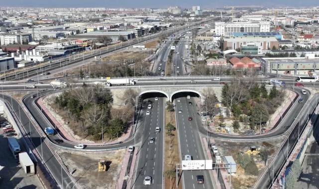 Konya’da o kavşak için şerit sayısı ikiye çıkarıldı