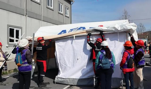 Maltepeli kadınlar afetlere müdahaleyi öğrendi