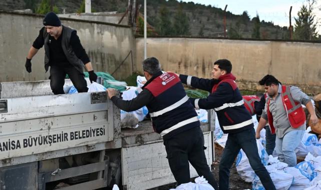 Manisa’da ihtiyaç sahiplerine yürek ısıtan destek