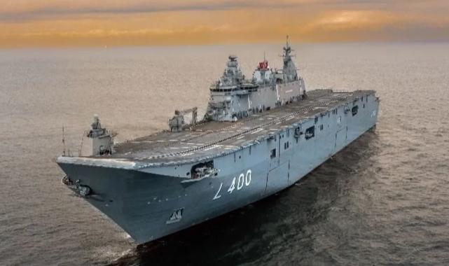 NATO: TCG Anadolu Letonya kıyılarında