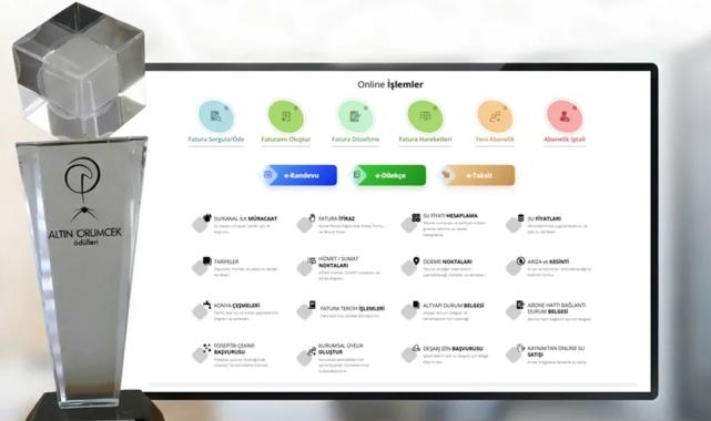 Online KOSKİ’ye ‘halkın favorisi’ ödülü