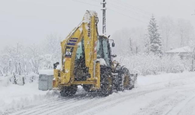 Ordu’da kar seferberliği!  472 mahalle yolu açıldı