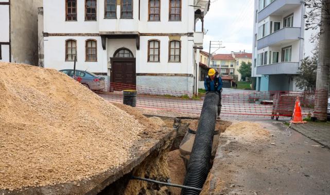 Sakarya’da yeni yağmur suyu hattı ile Elperek yağışlara karşı güvende