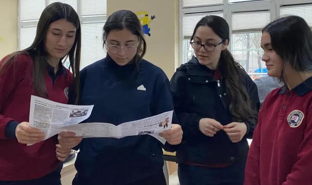 Sinop’ta öğrencilerden Ramazan Gazetesi