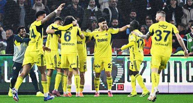 Trabzonspor 2-3 Fenerbahçe (Maç Sonucu)