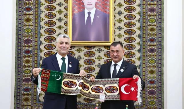 Türkiye ve Türkmenistan ticari ilişkileri geliştiriyor… Hedef 5 milyar dolar