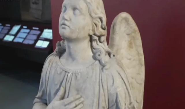 22 yıl sonra gelen iade… “Melek Heykeli” yerine döndü