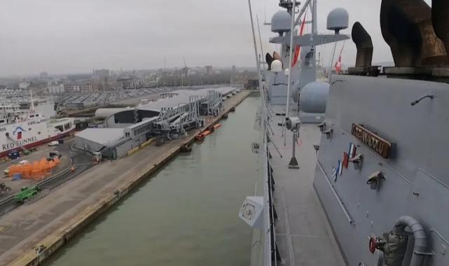 Anadolu Türk Deniz Görev Kuvveti dönüş yolunda