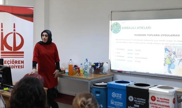 Ankara Keçiören’de ‘sıfır atık’ bilinci yaygınlaşıyor