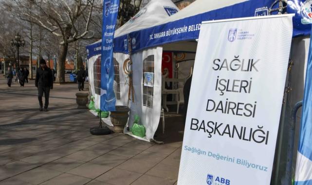 Ankara’da Ramazan’a özel sağlık çadırı