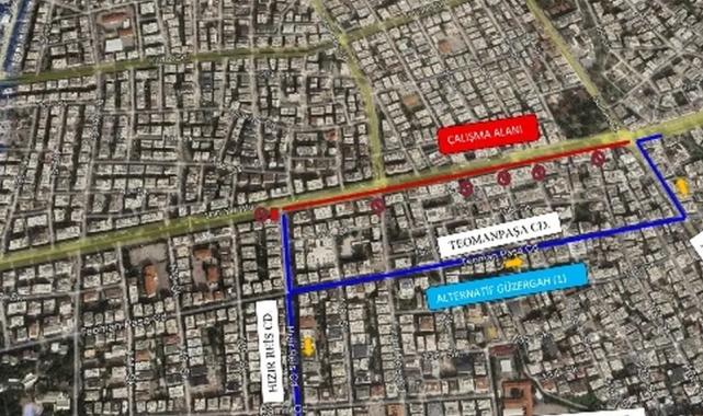 Antalya’da 100. Yıl Bulvarı’nda asfalt çalışmaları sürüyor