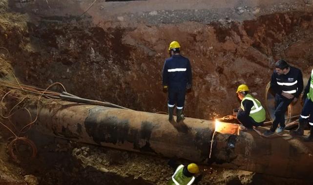 ASAT’tan Duraliler 1 Ana İsale Hattı’nda yoğun mesai