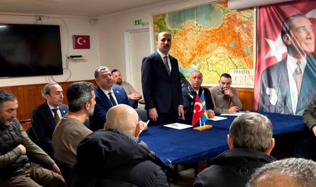Başkan Altay, Stokholm’de gurbetçi Konyalılarla buluştu