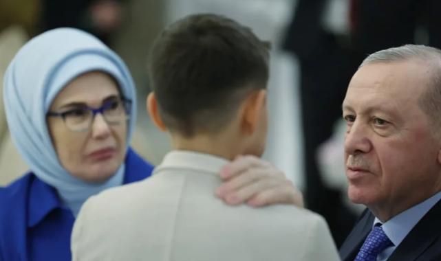 Cumhurbaşkanı Erdoğan çocuklarla iftar yaptı